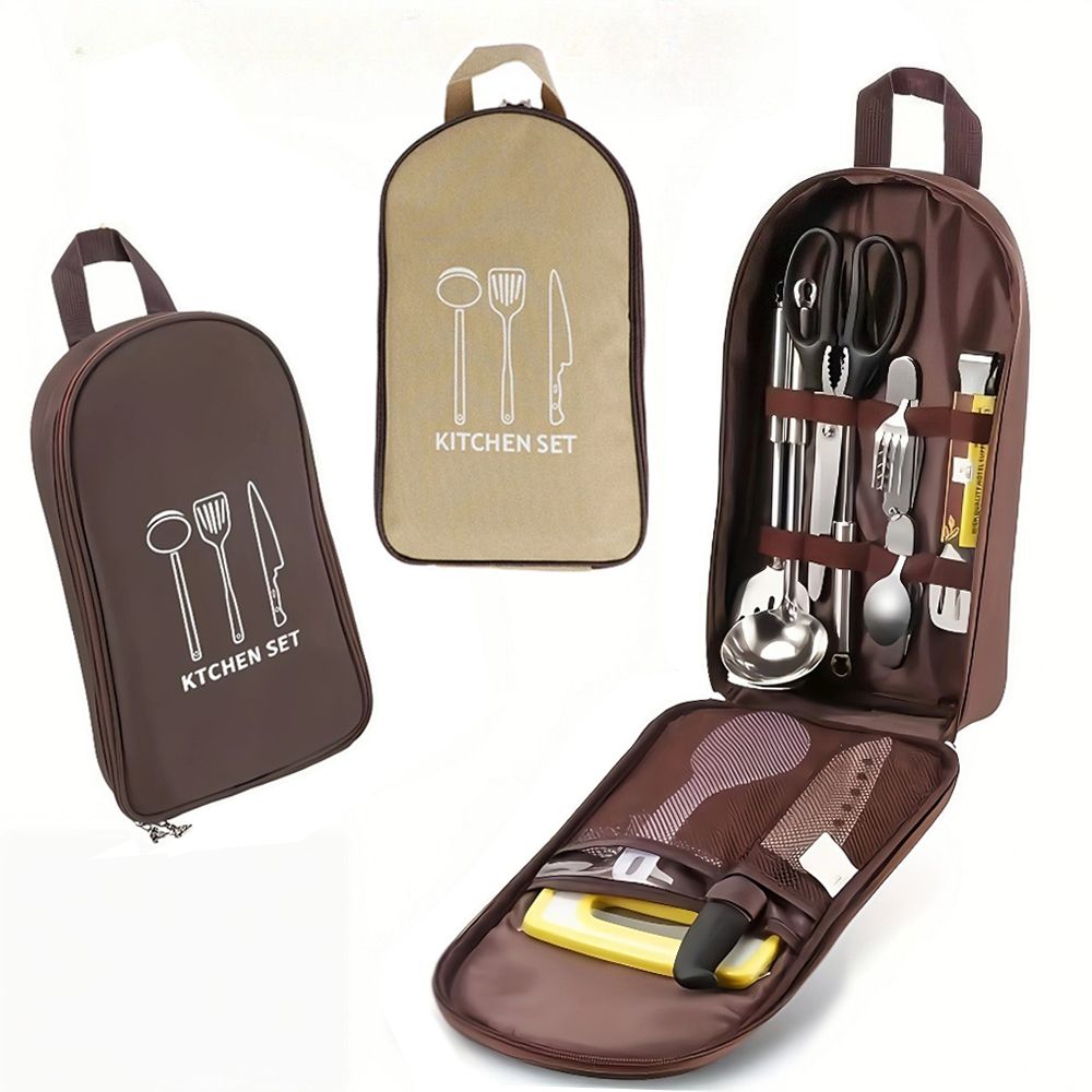 Camping Cooking Utensils Storage - Sac de rangement portable pour cuisine