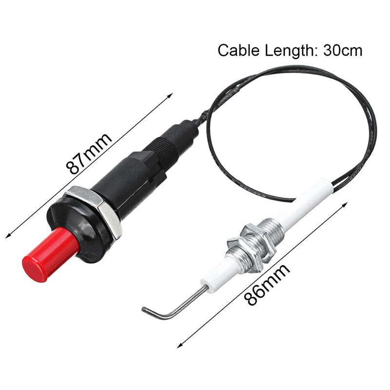 Camping Cooking Heater - Allumeur piézo-électrique à bouton poussoir avec