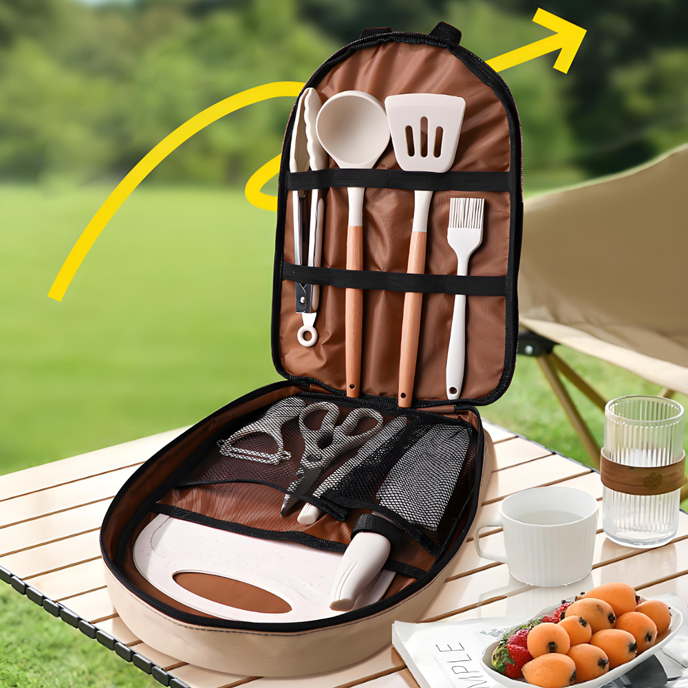 Camping Cooking Trangia - Ensemble de 10 ustensiles de cuisine