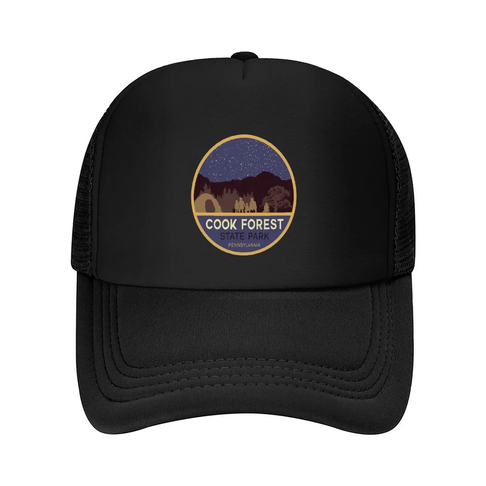 Camping Cooking In Forest - Casquette de baseball New Cook Forest