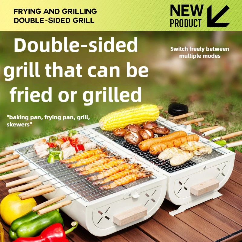 Camping Cooking Heater - Four à barbecue domestique portable pour