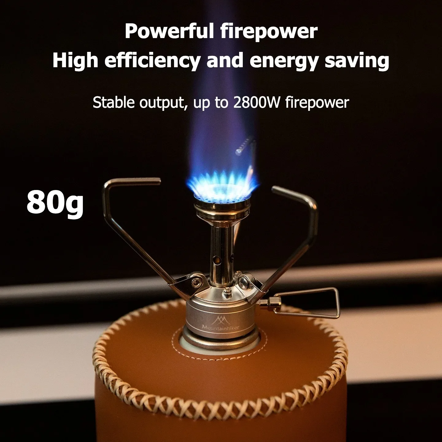 Camping Cooking Heater - Réchaud de camping portable intégré Mountainhiker
