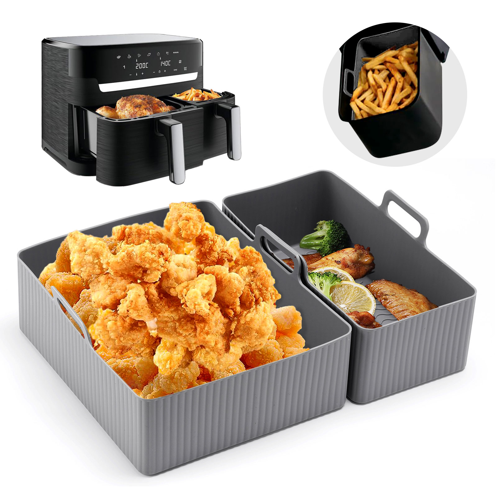 Camping Cooking Mat - Tapis de friteuse à Air en