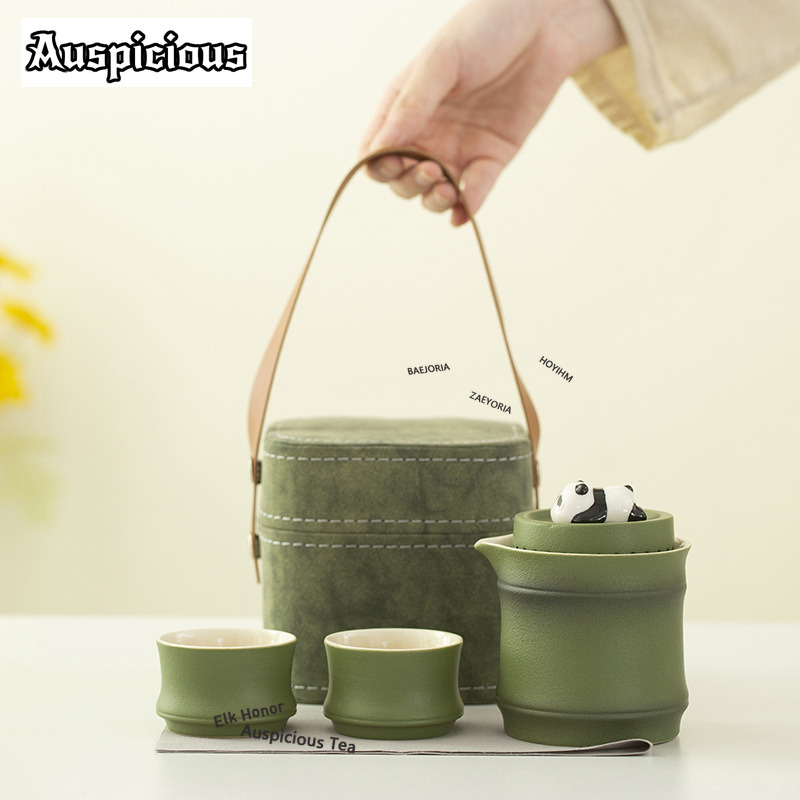 Japanese Camping Cooking - Service à thé chinois Portable en
