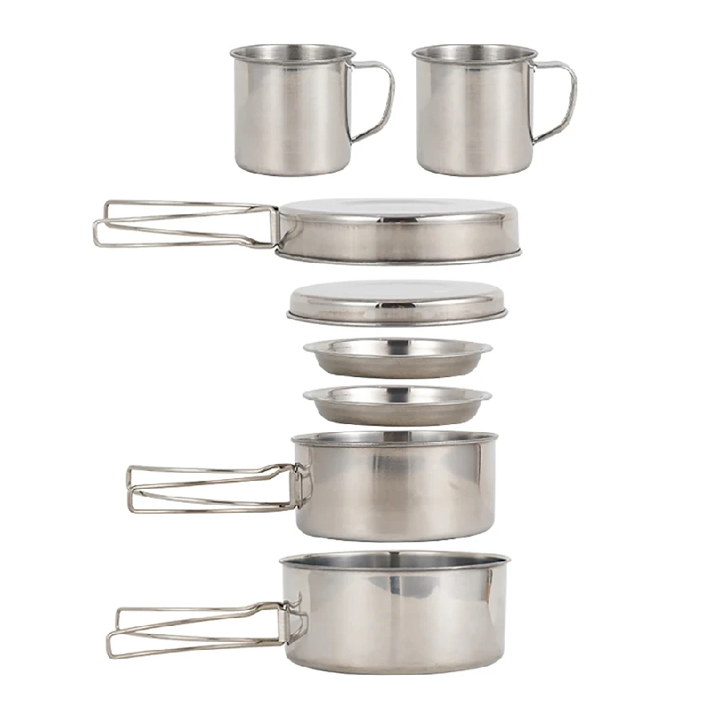Ensemble de 8 ustensiles de cu - Camping Cooking Disc avis et prix