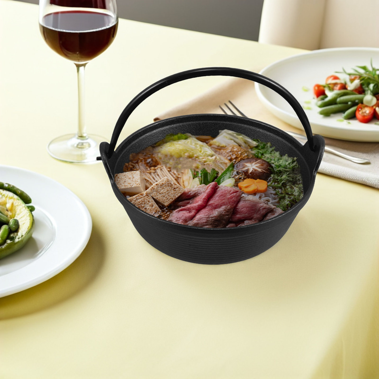 Marmite japonaise en fonte pou - Japanese Camping Cooking avis et prix