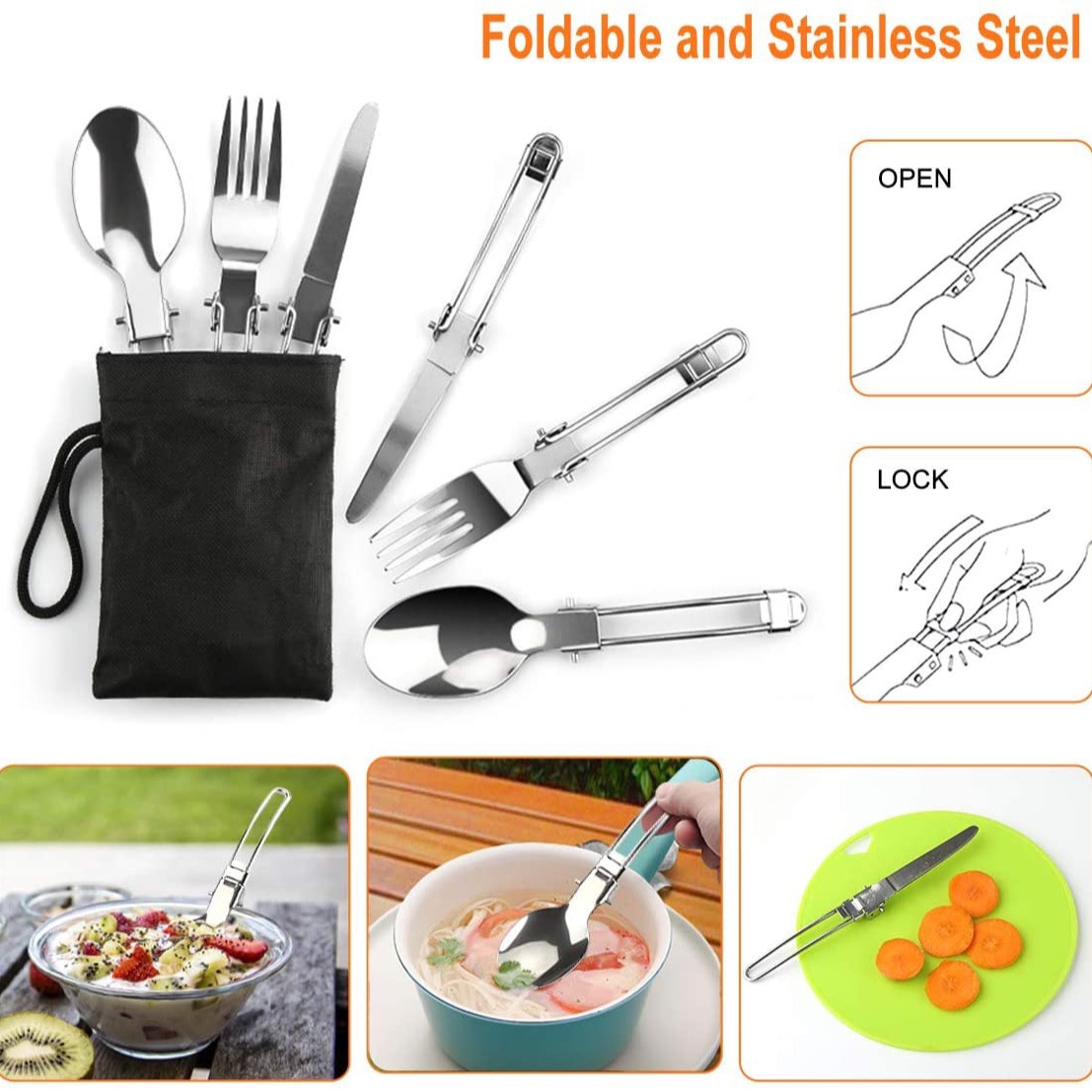 Ensemble de cuisine de camping - Camping Cooking Lightweight avis et prix