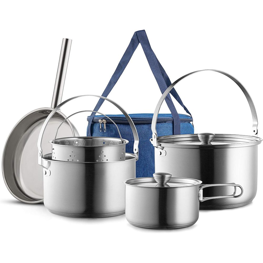 Ensemble de cuisine de camping - Camping Cooking Open Fire avis et prix