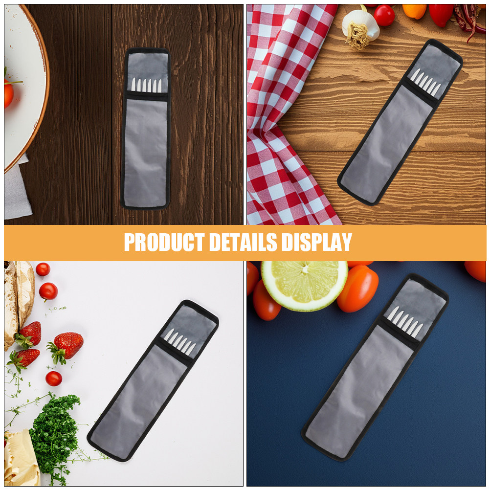 Sac de rangement pour brochett - Camping Cooking Utensils Storage avis et prix