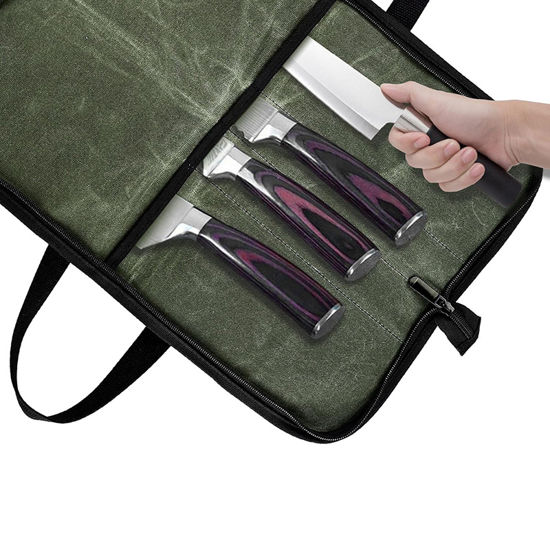 Sac à couteaux de Chef en toil - Japanese Camping Cooking avis et prix