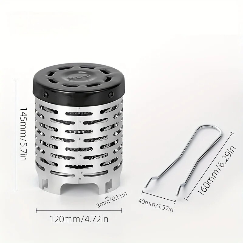 Couvercle chauffant en acier i - Camping Cooking Heater avis et prix