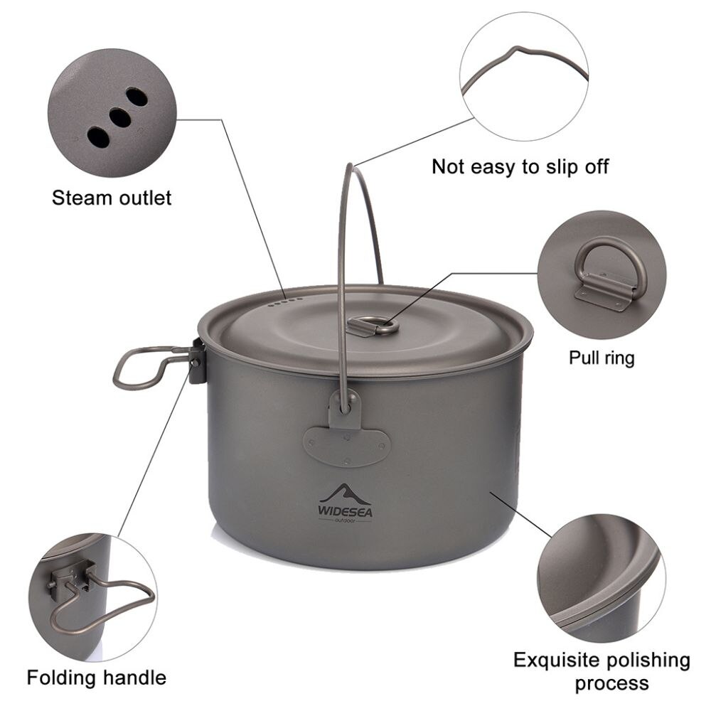 ESEA-Batterie de cuisine en ti - Camping Cooking Rice avis et prix
