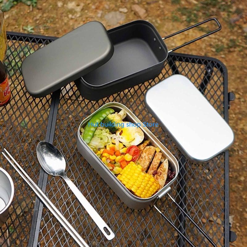 T21C Boîte à lunch en aluminiu - Japanese Camping Cooking avis et prix