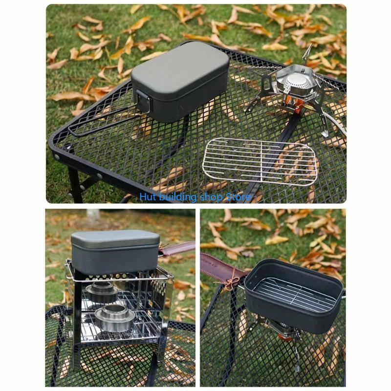 T21C Boîte à lunch en aluminiu - Japanese Camping Cooking avis et prix