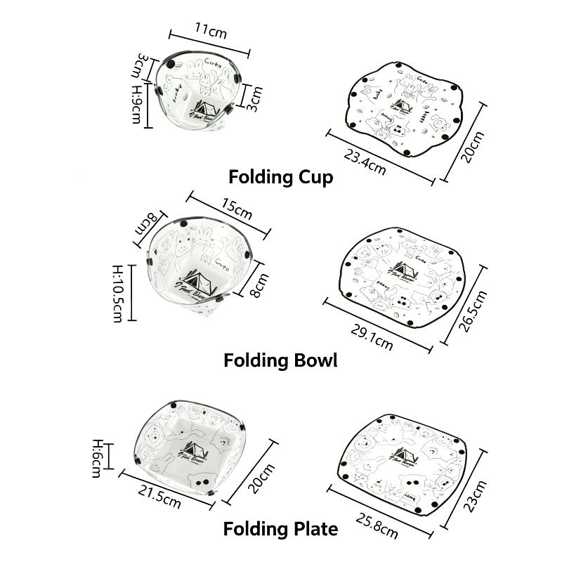 Ensemble de 1/3 pièces de bols - Camping Cooking Disc avis et prix