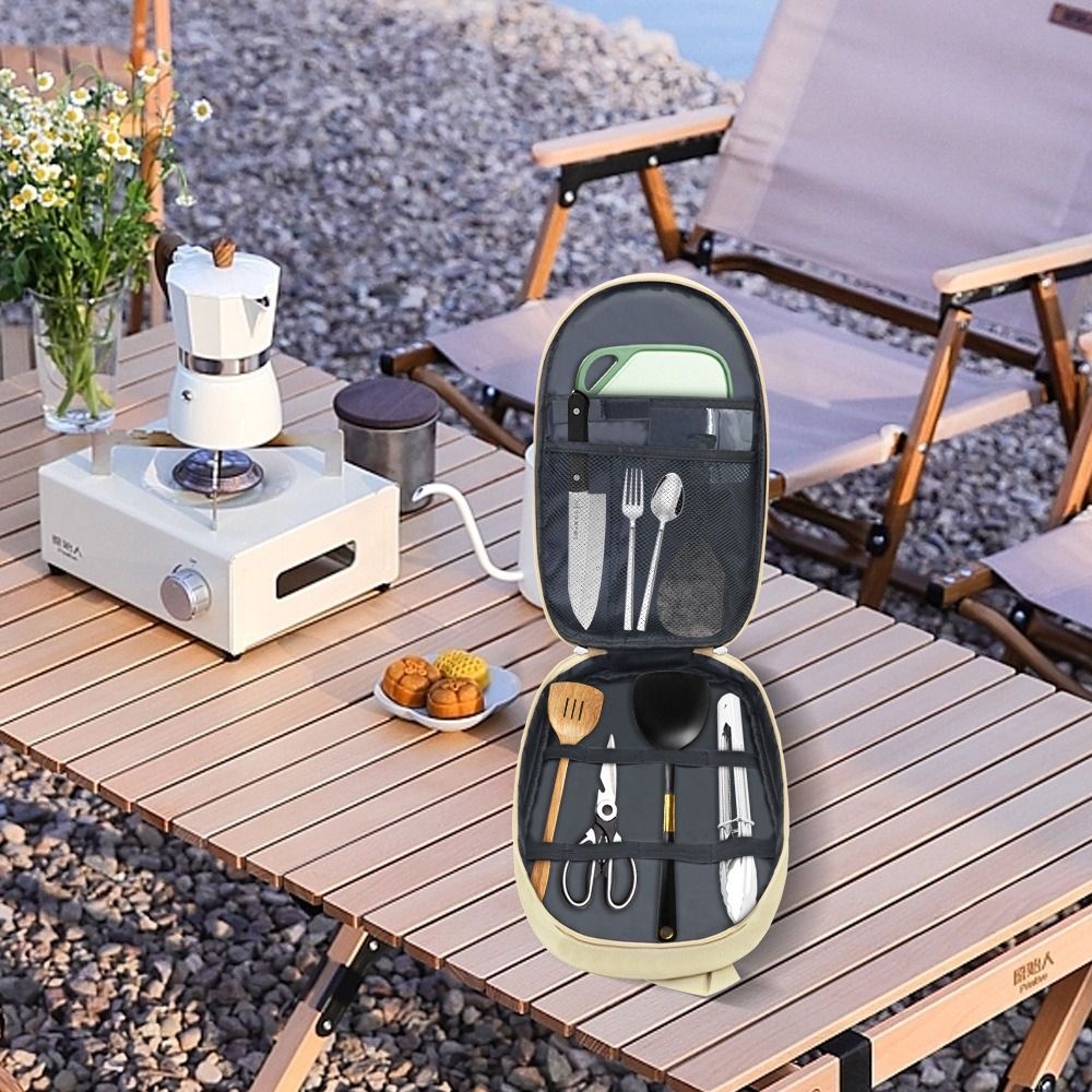 Sac de rangement pour ustensil - Camping Cooking Utensils Storage avis et prix