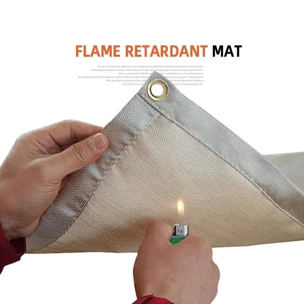 Couverture anti-feu haute temp - Camping Cooking Mat avis et prix