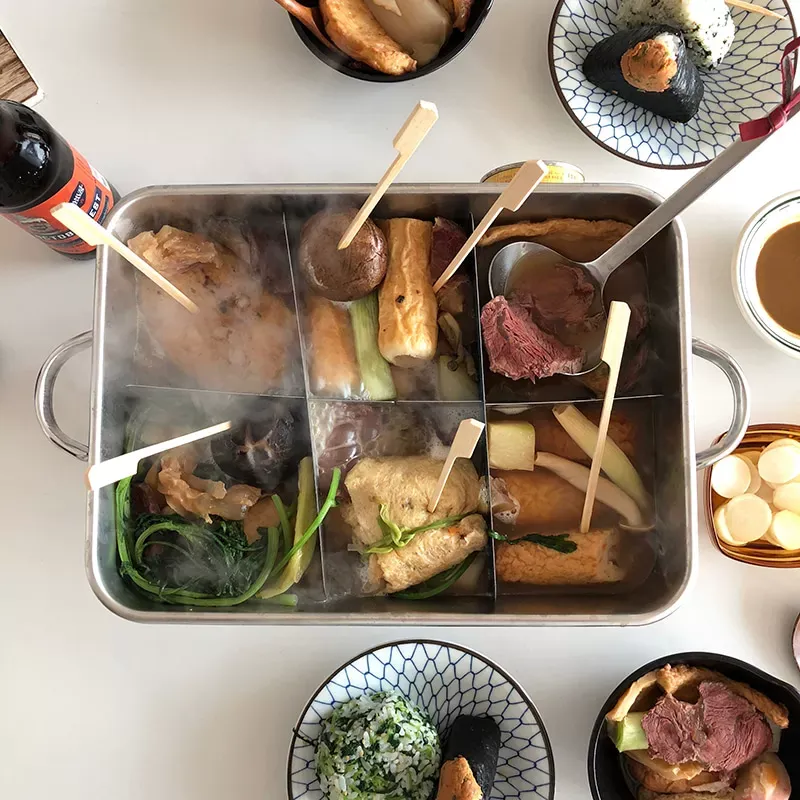 Marmite de cuisson Oden de sty - Japanese Camping Cooking avis et prix