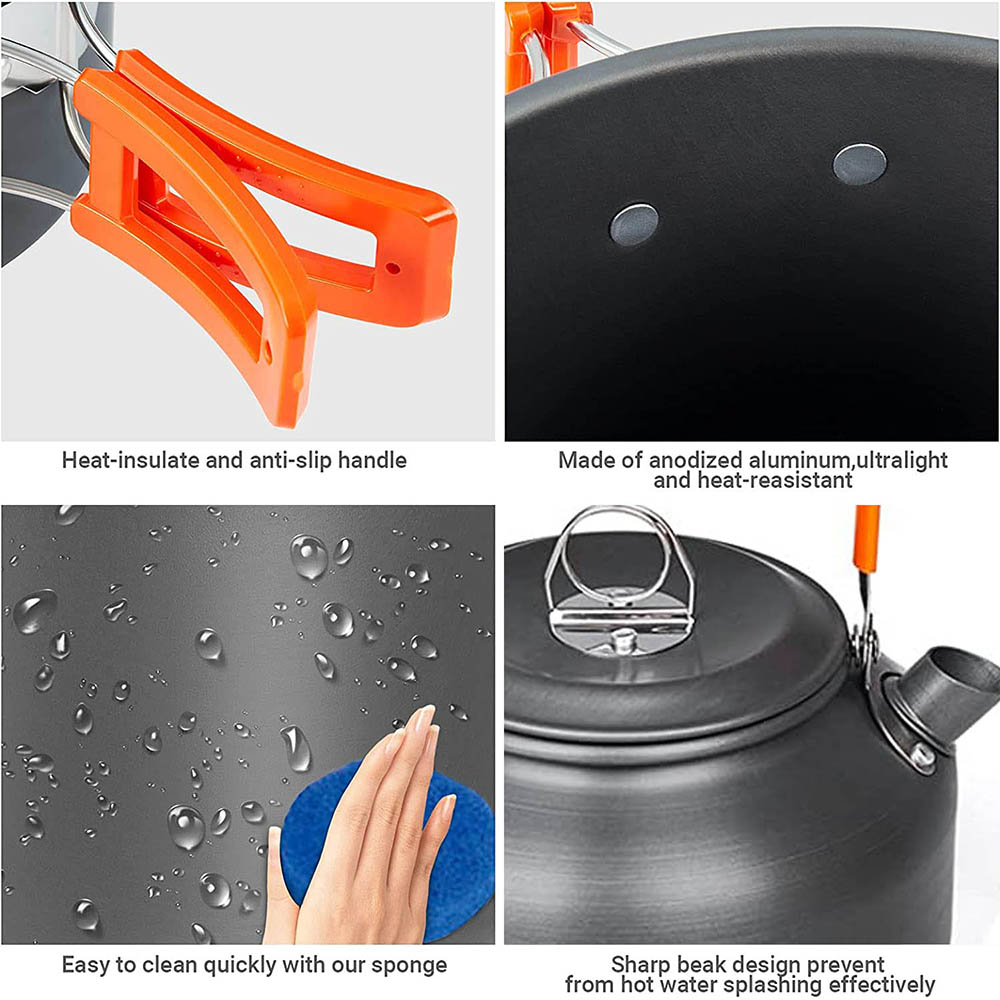 Kit d'ustensiles de cuisine de - Camping Cooking Rice avis et prix