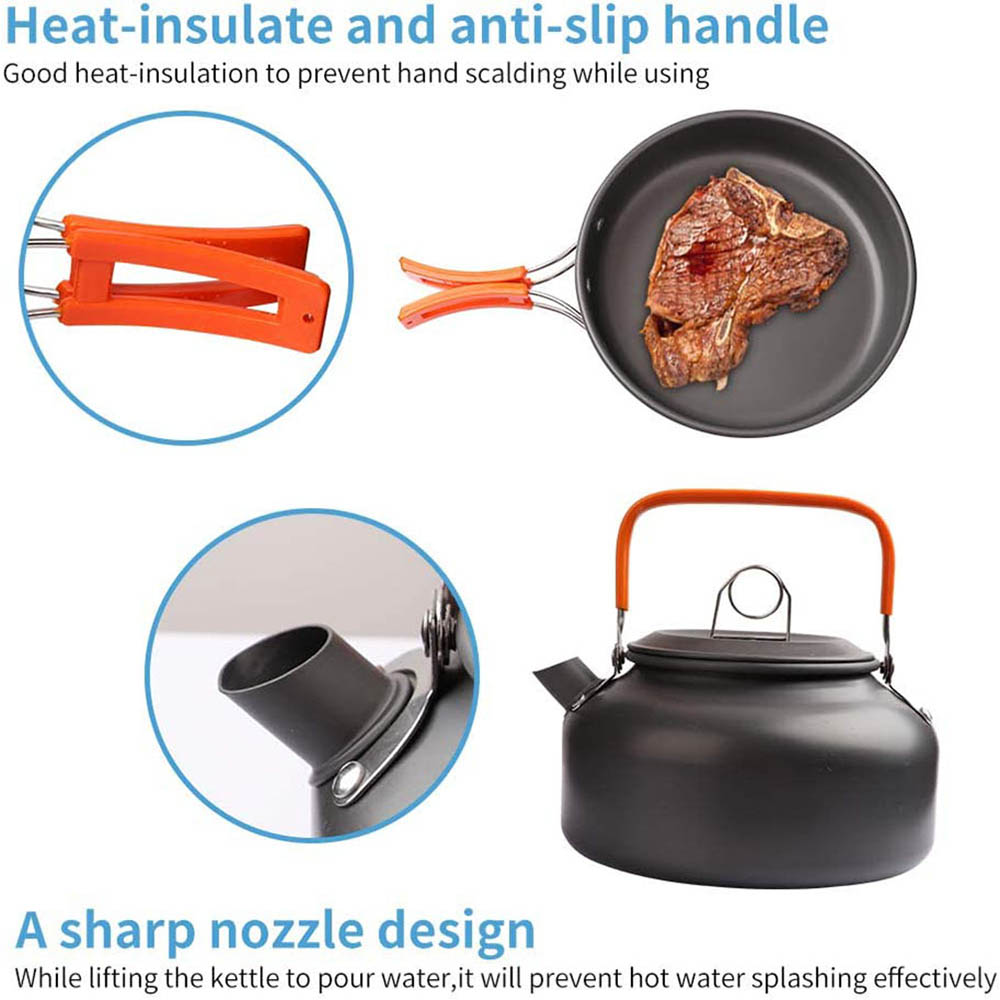 Kit d'ustensiles de cuisine de - Camping Cooking Rice avis et prix