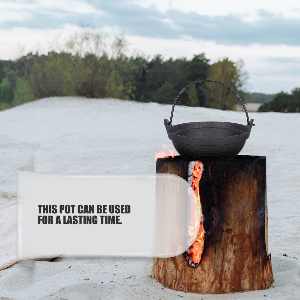 Marmite de cuisson en fer de s - Japanese Camping Cooking avis et prix