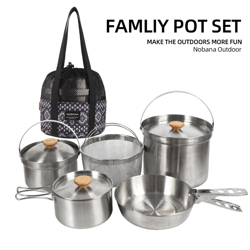 NOBANA plus récent ensemble de - Camping Cooking Rice avis et prix