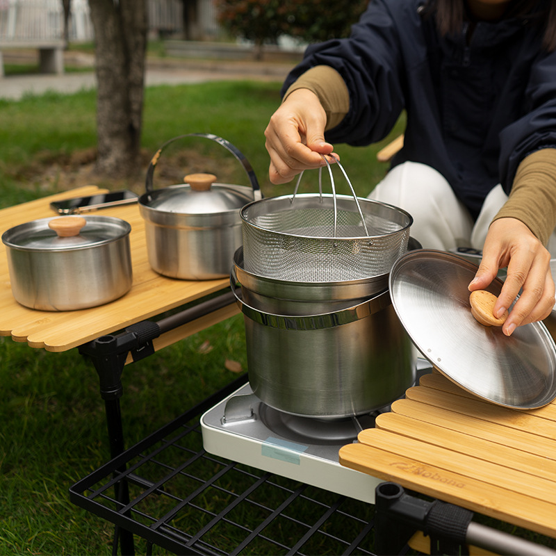 NOBANA plus récent ensemble de - Camping Cooking Rice avis et prix