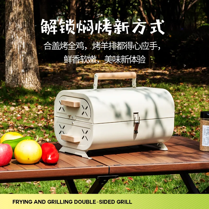 Four à barbecue domestique por - Camping Cooking Heater avis et prix