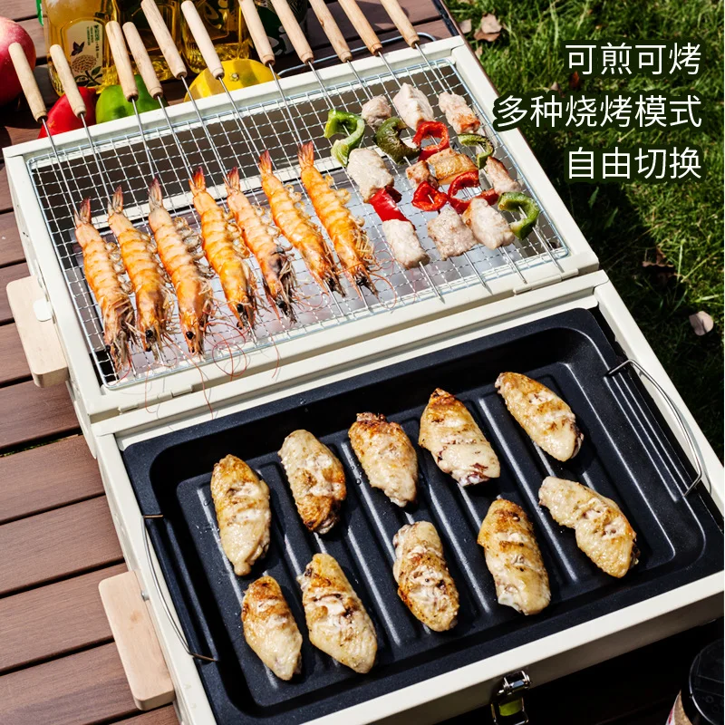 Four à barbecue domestique por - Camping Cooking Heater avis et prix