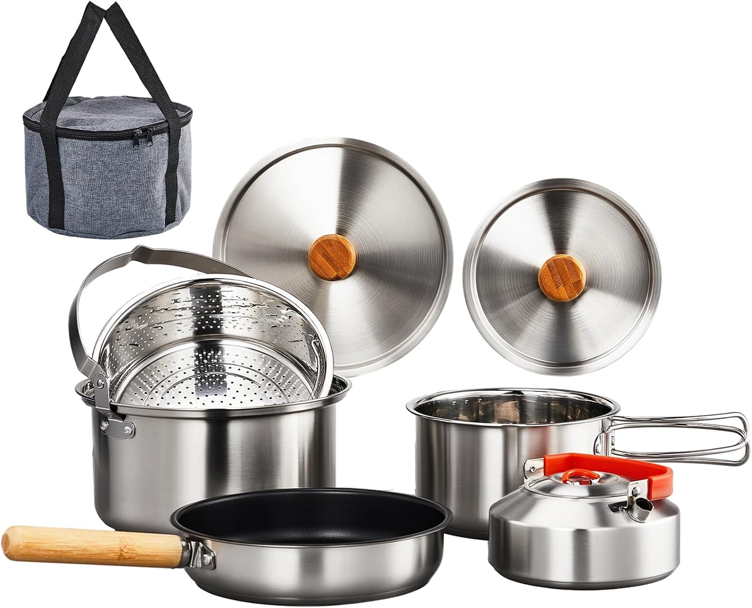 Ensemble de 6 ustensiles de cu - Camping Cooking Open Fire avis et prix