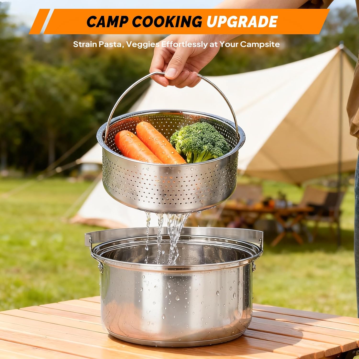 Ensemble de 6 ustensiles de cu - Camping Cooking Open Fire avis et prix