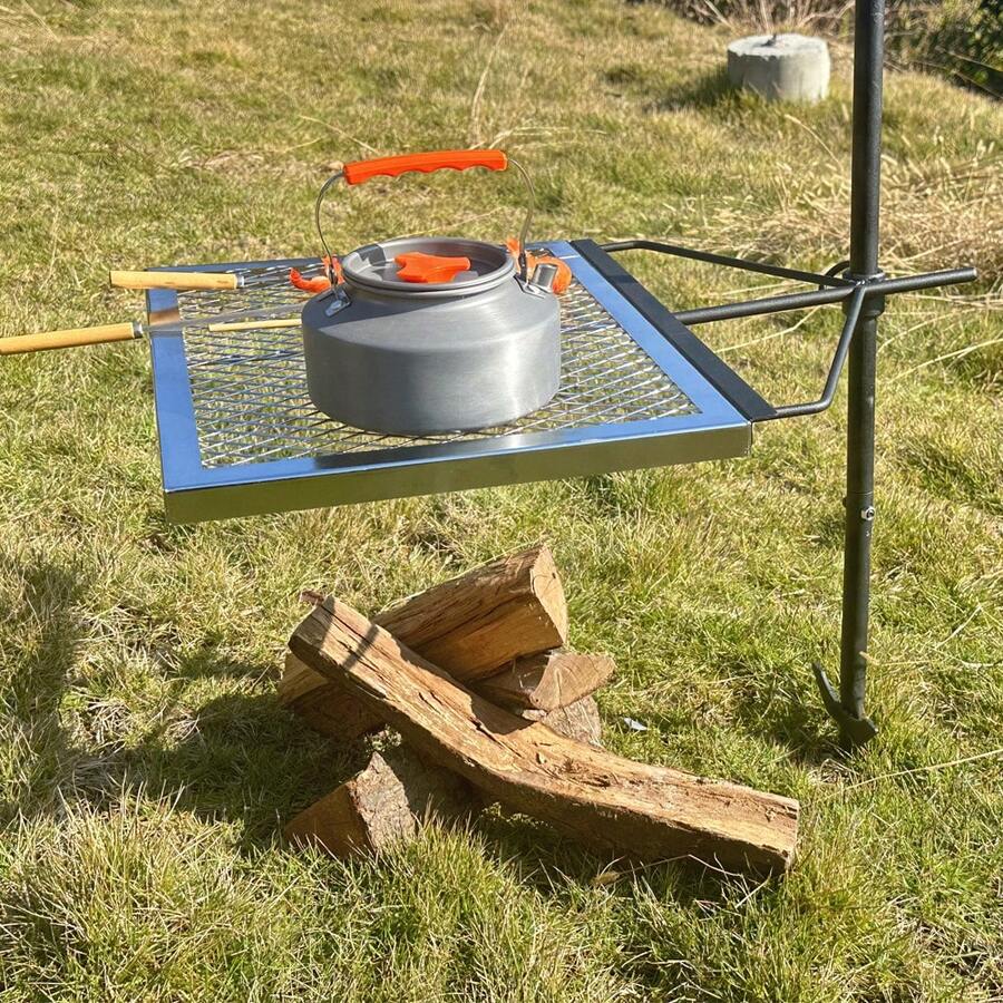 360 °   Grille de camping rota - Camping Cooking Open Fire avis et prix