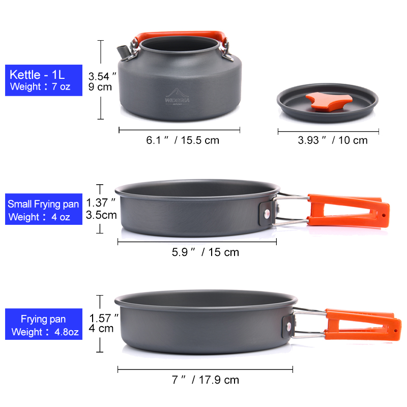 Widesea Camping ensemble d'ust - Camping Cooking Rice avis et prix