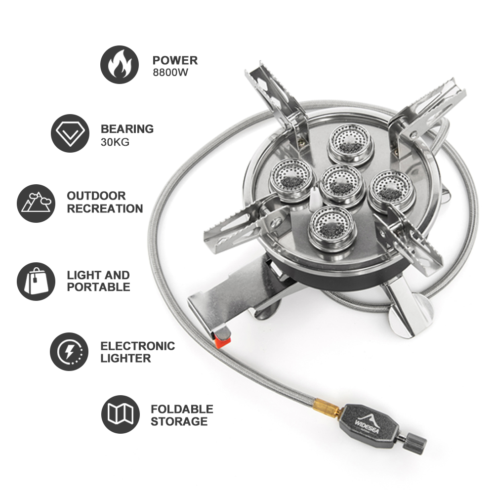 Widesea Camping 5in1 cuisinièr - Camping Cooking Heater avis et prix