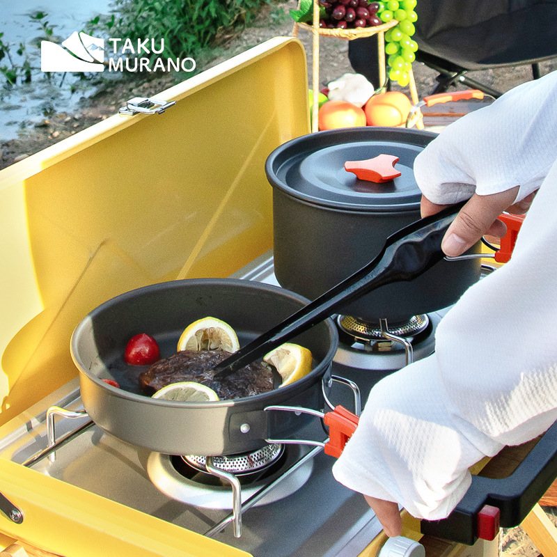 Ensemble de vaisselle de campi - Camping Cooking Rice avis et prix