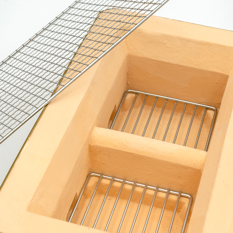 Grande grille rectangulaire au - Japanese Camping Cooking avis et prix