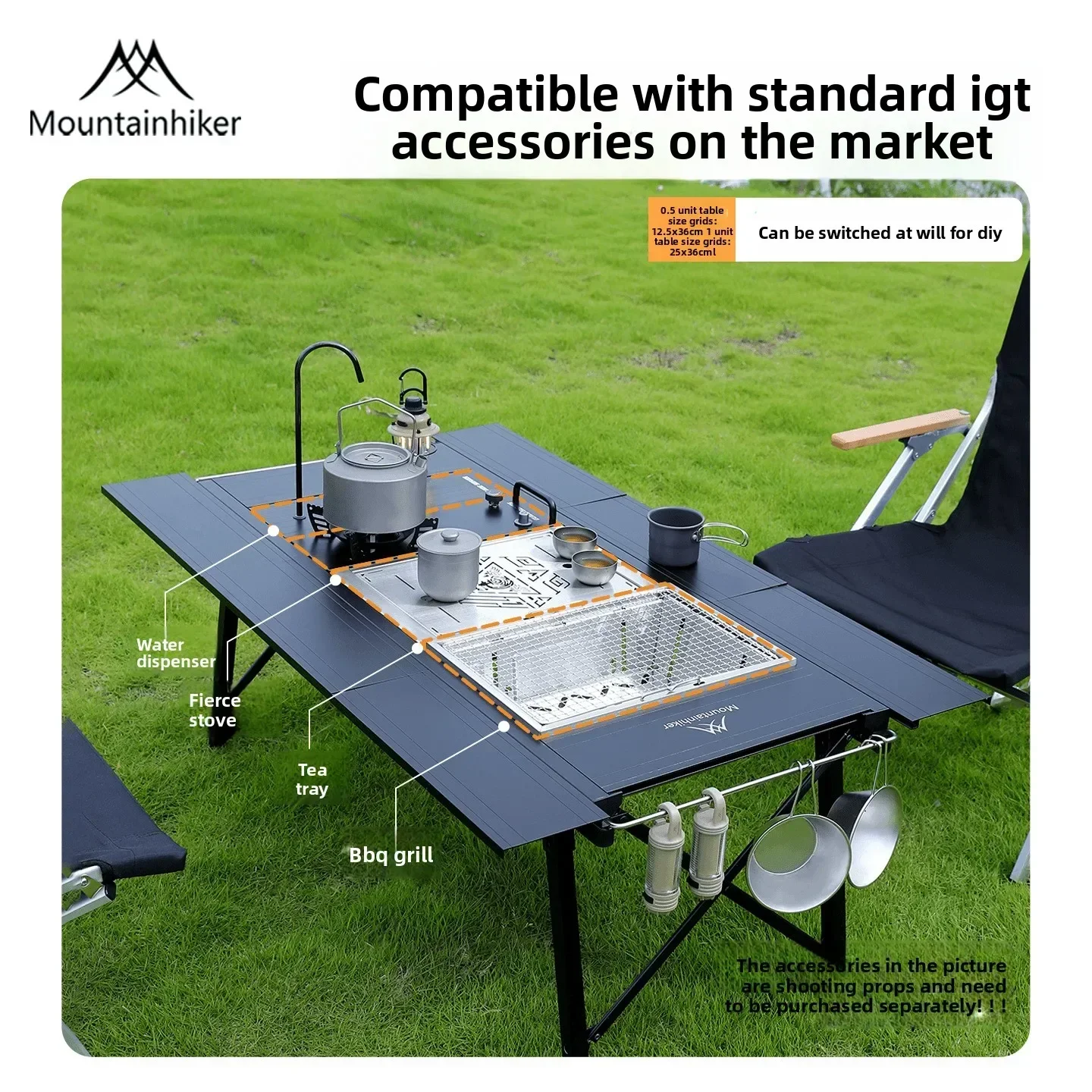 Table de camping pliante IGT a - Japanese Camping Cooking avis et prix