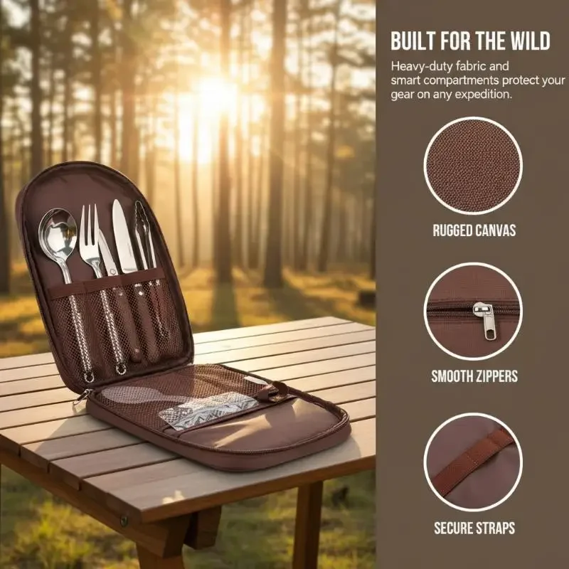 Ensemble de sacs de rangement  - Camping Cooking Utensils Storage avis et prix