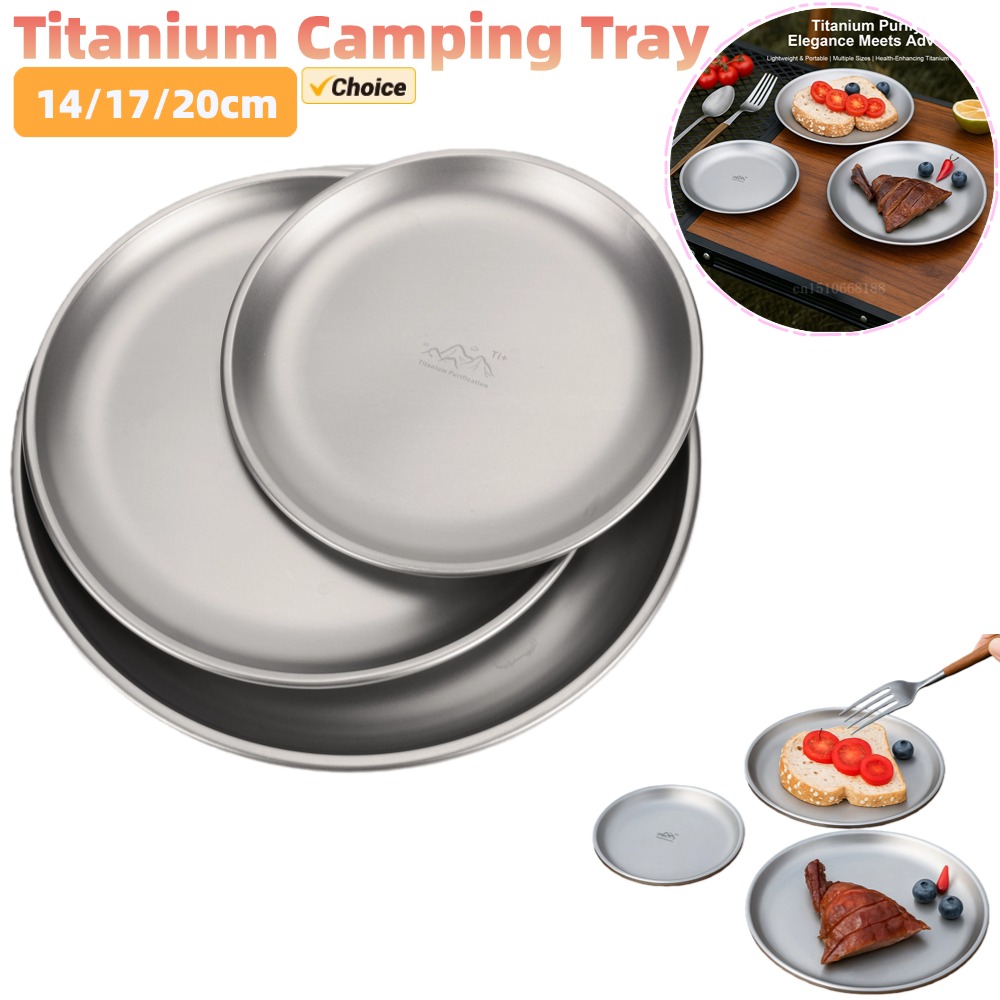 Assiette de Camping en titane  - Camping Cooking Disc avis et prix