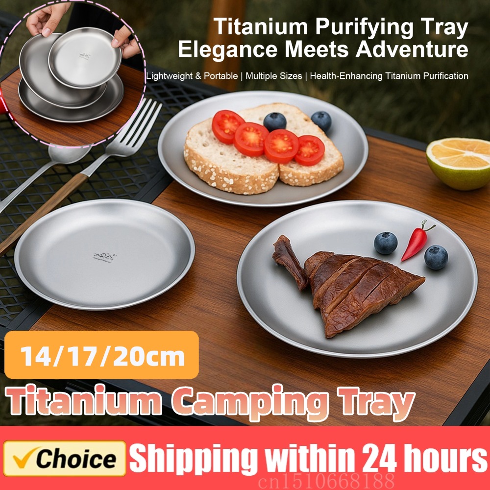Assiette de Camping en titane  - Camping Cooking Disc avis et prix