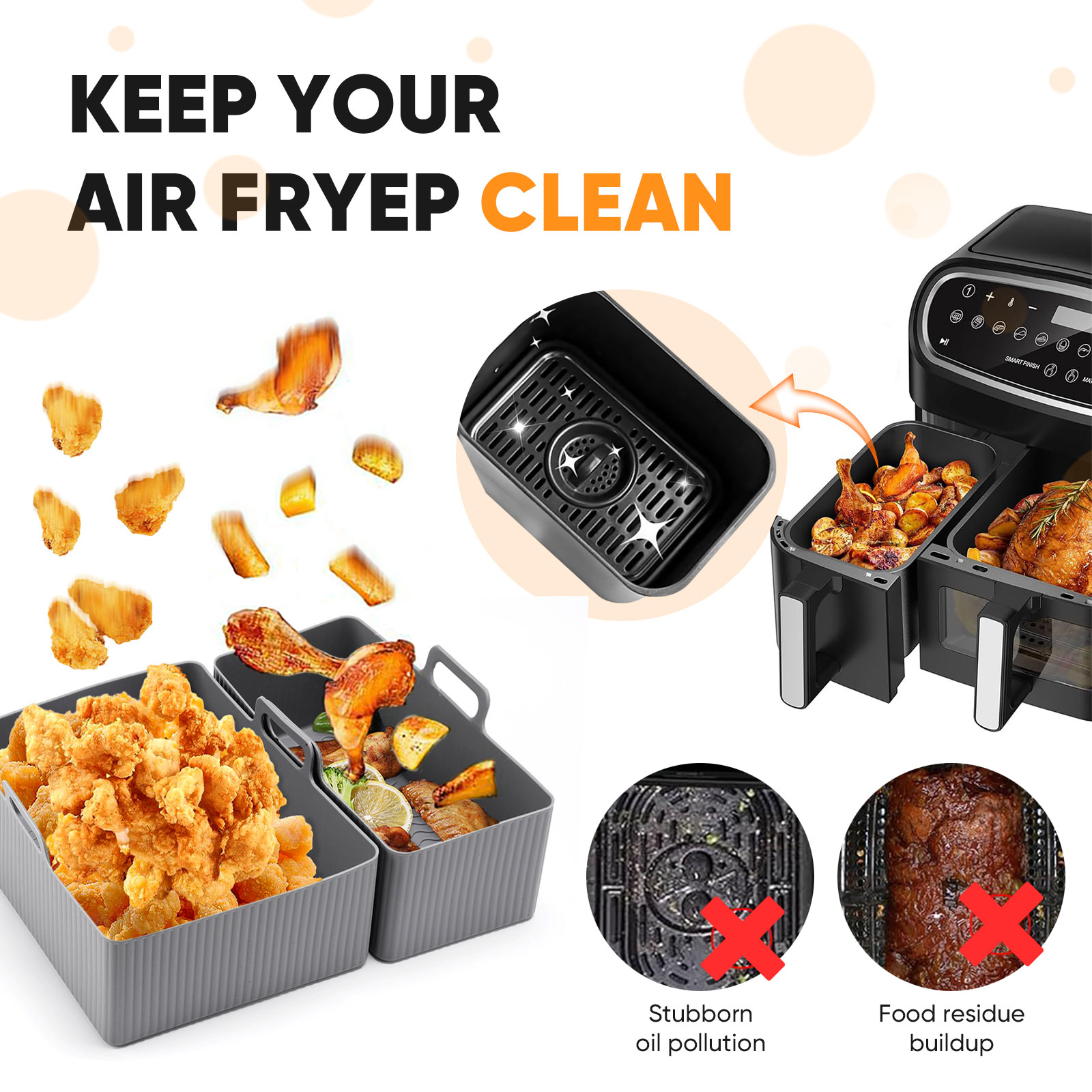 Tapis de friteuse à Air en Sil - Camping Cooking Mat avis et prix