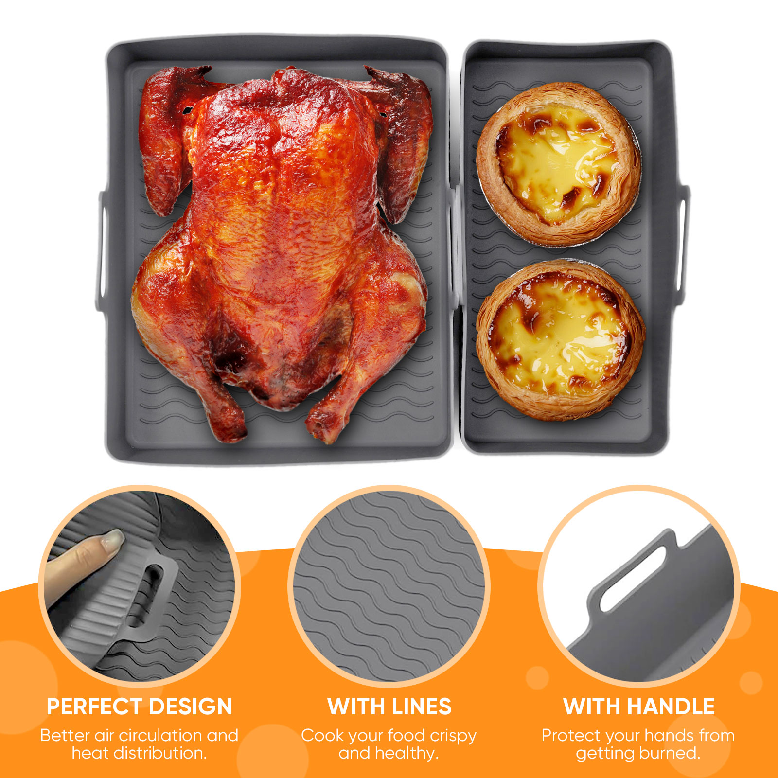 Tapis de friteuse à Air en Sil - Camping Cooking Mat avis et prix