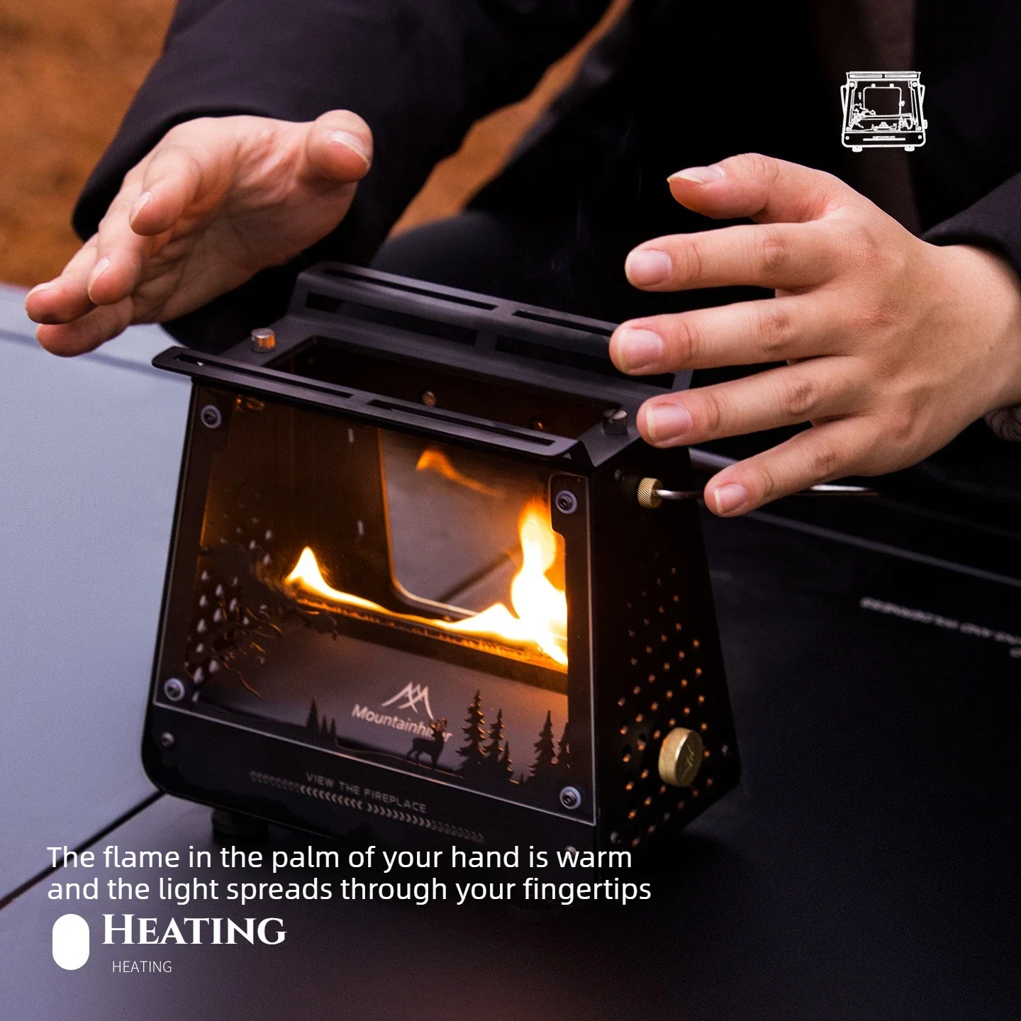 Réchaud de camping portable en - Camping Cooking Lightweight avis et prix