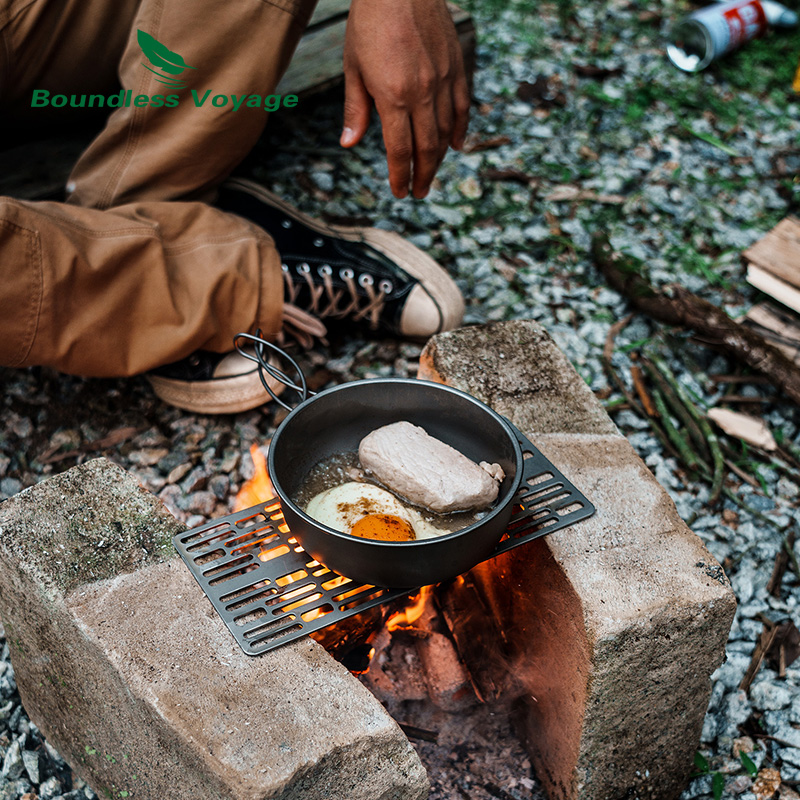 Plaque de barbecue au charbon  - Camping Cooking Disc avis et prix